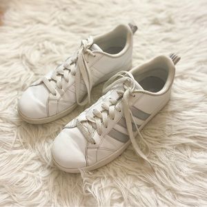 Adidas Grand Court Cloudfoam Silver Women's Sneakers